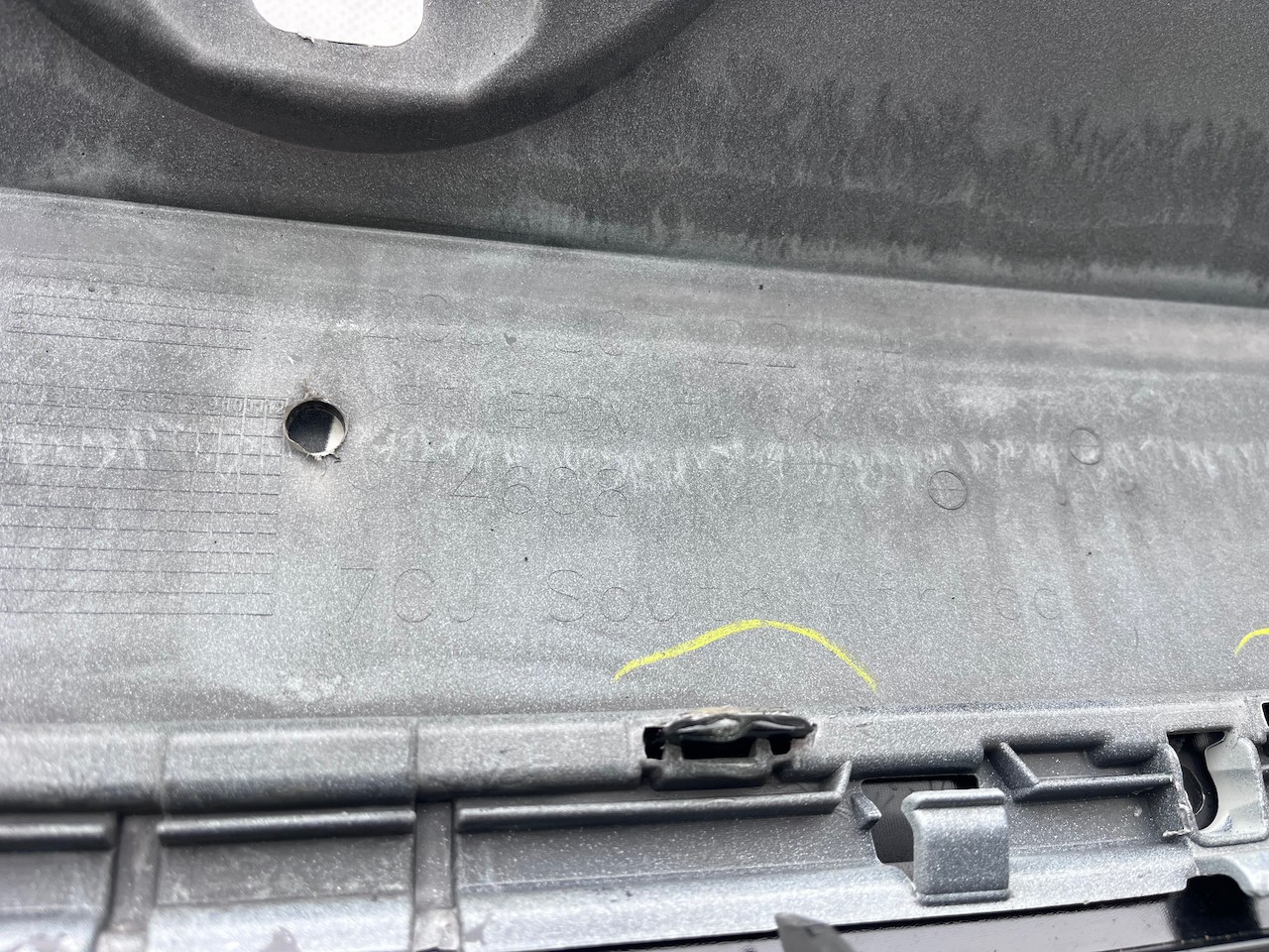 VW Polo R Line Mk6 Lift Hatchback 2021-2024 Front Bumper Genuine [v453]