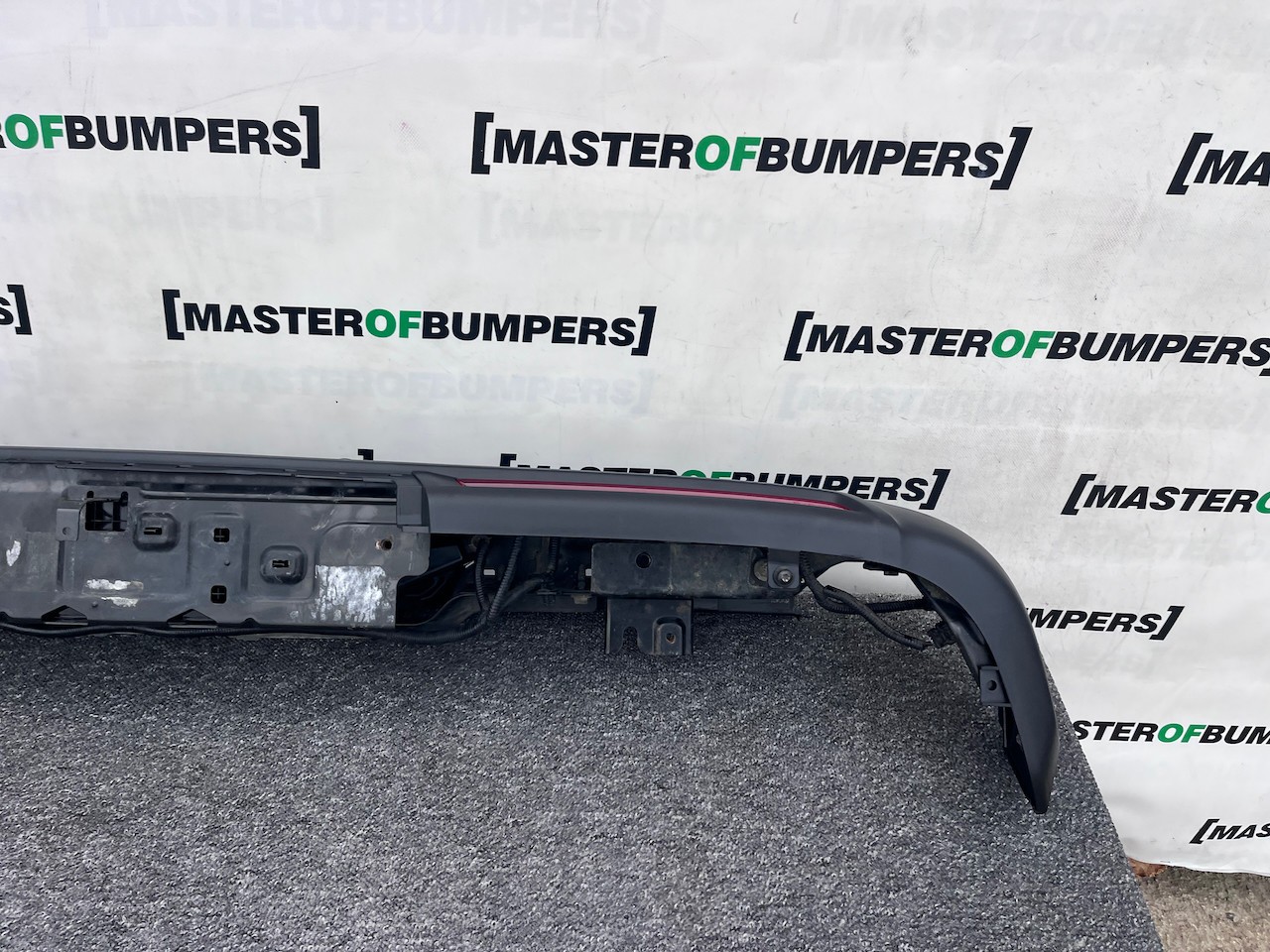 VW Amarok Style Mk2 D/cab Pick Up 2023-on Rear Bumper 6 Pdc Genuine Textured VW Amarok Style Mk2 D/cab Pick Up 2023-on Rear Bumper 6 Pdc Genuine Textured