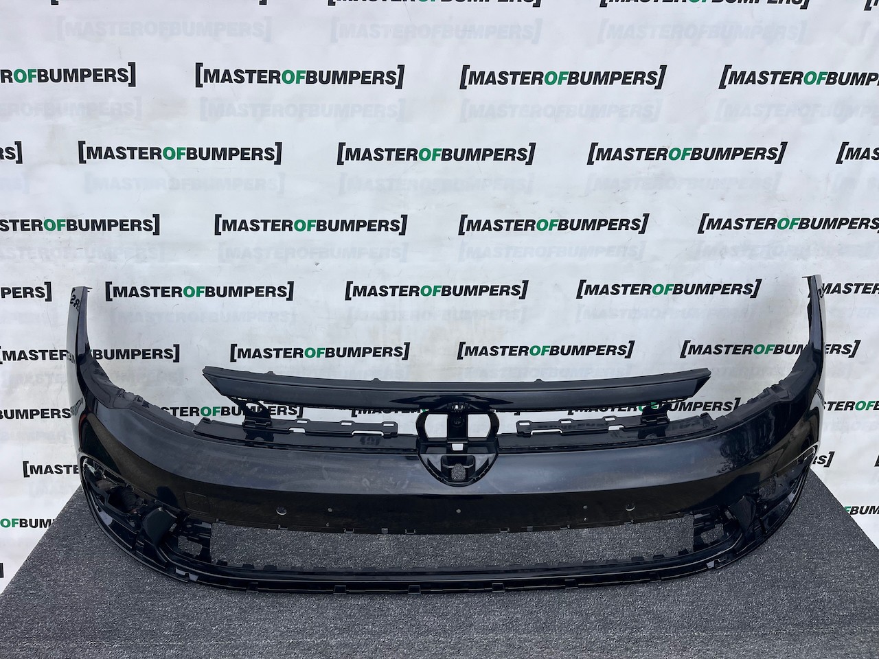 VW Polo R Line Mk6 Lift Hatchback 2021-2024 Front Bumper 4 Pdc Genuine [v538]