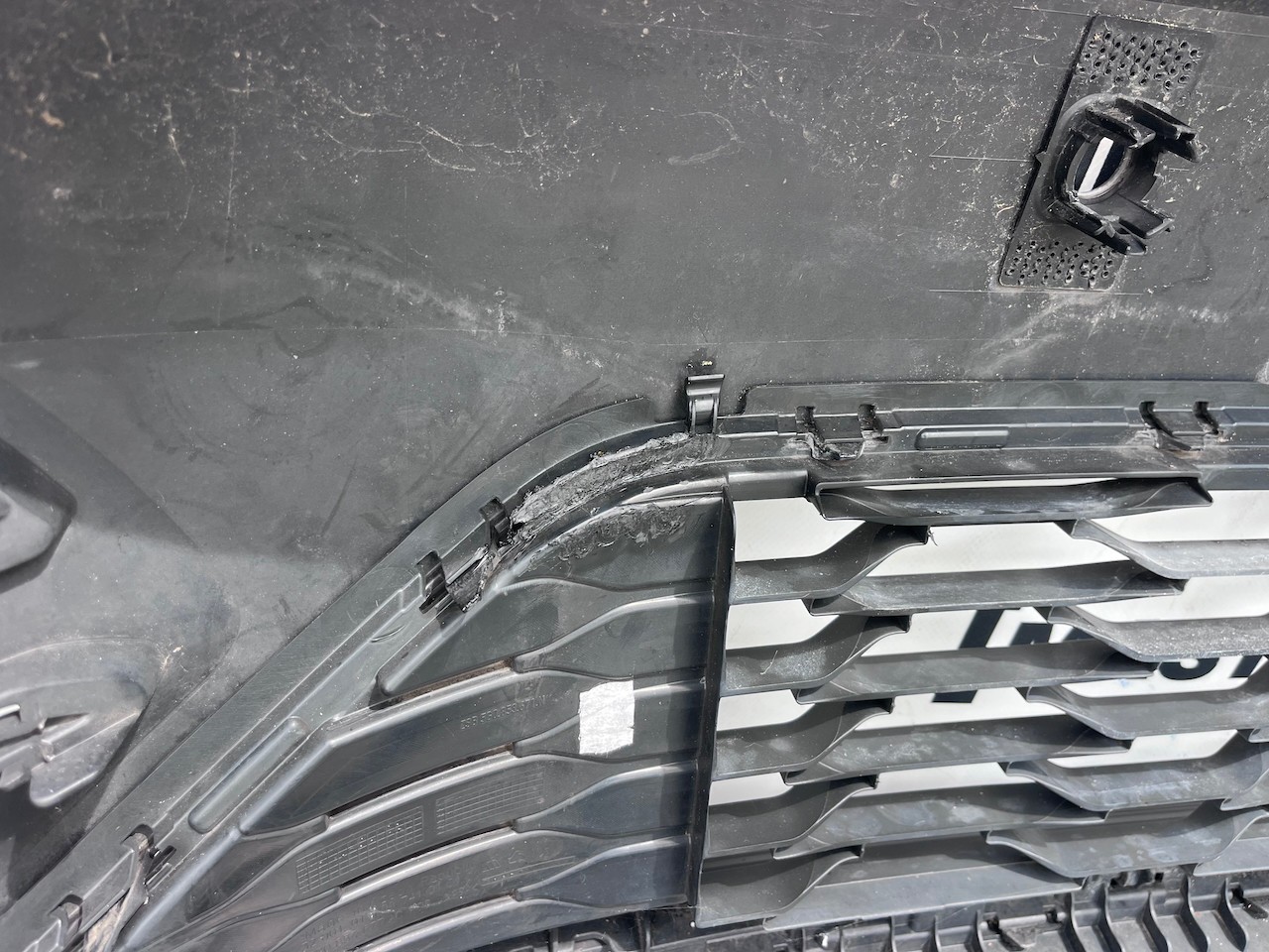 VW Golf R Line Mk7.5 Hatchback 2017-2019 Front Bumper 4 Pdc +jets Genuine [v550]