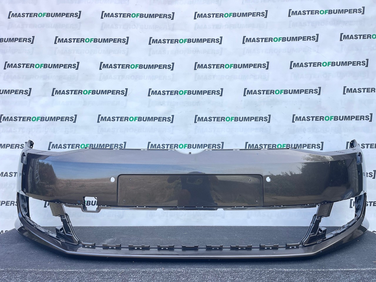 VW Sharan Sel Highline Mk2 Mpv 2011-2021 Front Bumper 4 Pdc +jets Genuine [v606]
