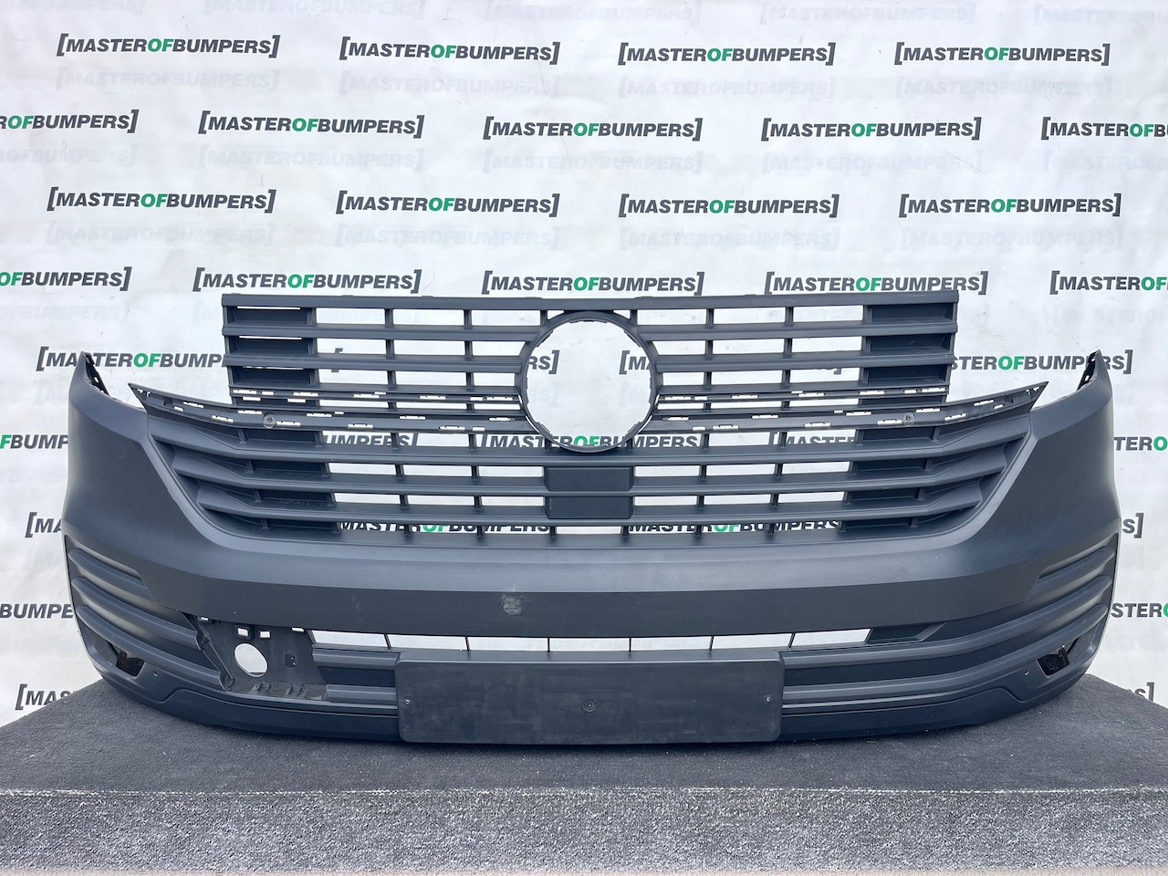 VW Transporter Caravele T6.1 Lift 2020-2023 Front Bumper Textured Genuine [v625]