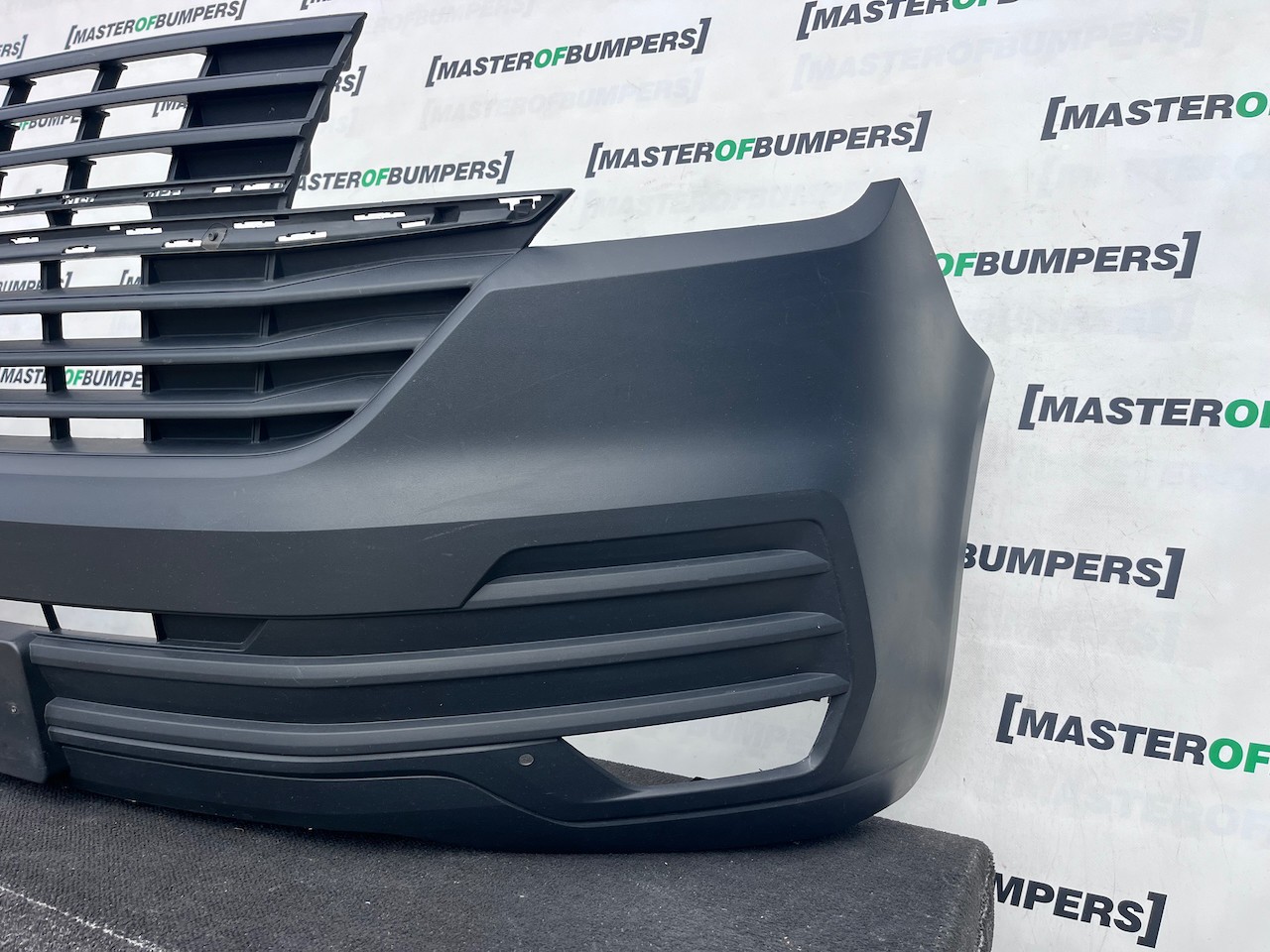 VW Transporter Caravele T6.1 Lift 2020-2023 Front Bumper Textured Genuine [v625]