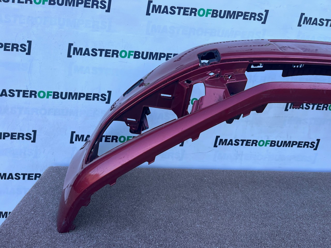 VW Polo Se Gt Bluemotion 6c 2014-2017 Front Bumper No Pdc +jets Genuine [v647]