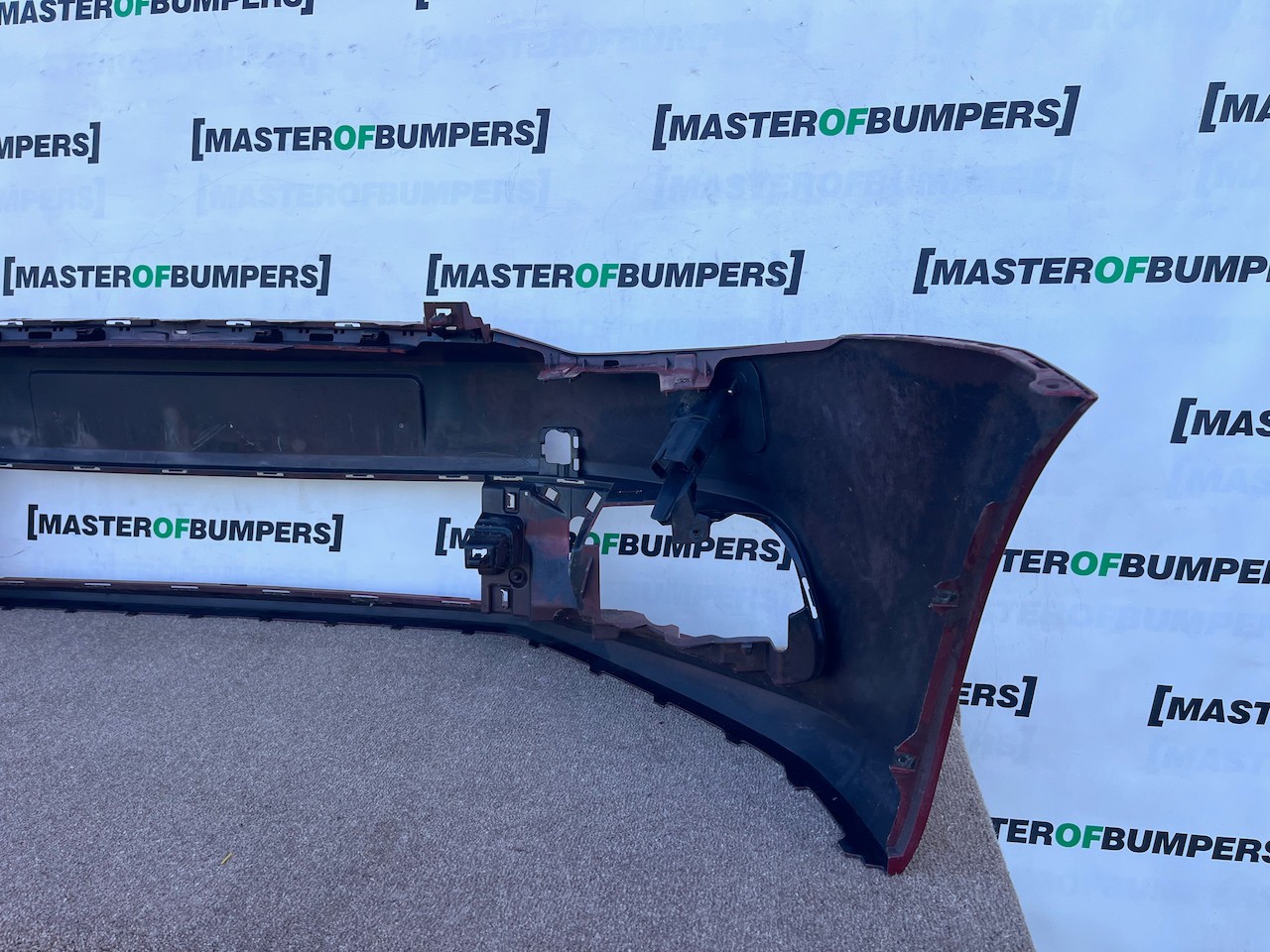 VW Polo Se Gt Bluemotion 6c 2014-2017 Front Bumper No Pdc +jets Genuine [v647]