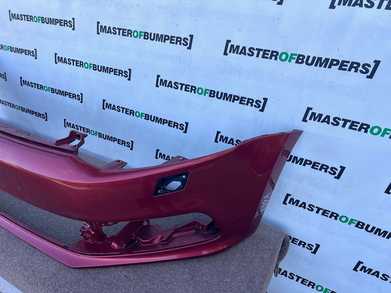 VW Polo Se Gt Bluemotion 6c 2014-2017 Front Bumper No Pdc +jets Genuine [v647]