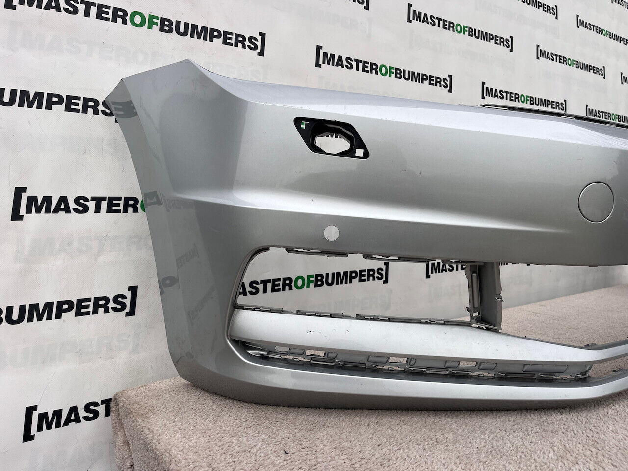 VW Touran Mk2 5t Mpv 2015-2022 Front Bumper Silver 4 Pdc +jets Genuine [v233]