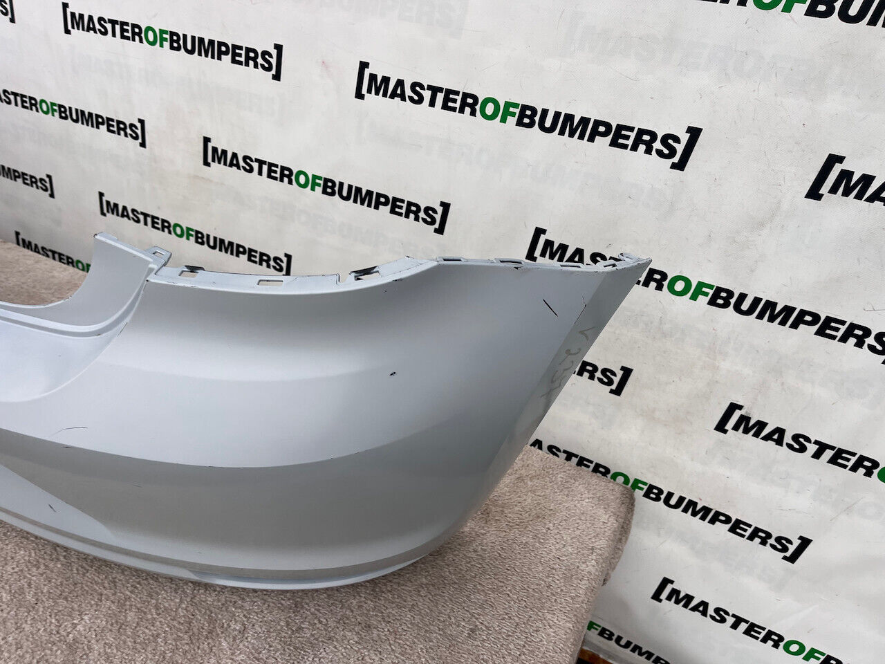 VW Polo Se Comfort Mk5 Lift 2014-2017 Rear Bumper Primer No Pdc Genuine [v237]