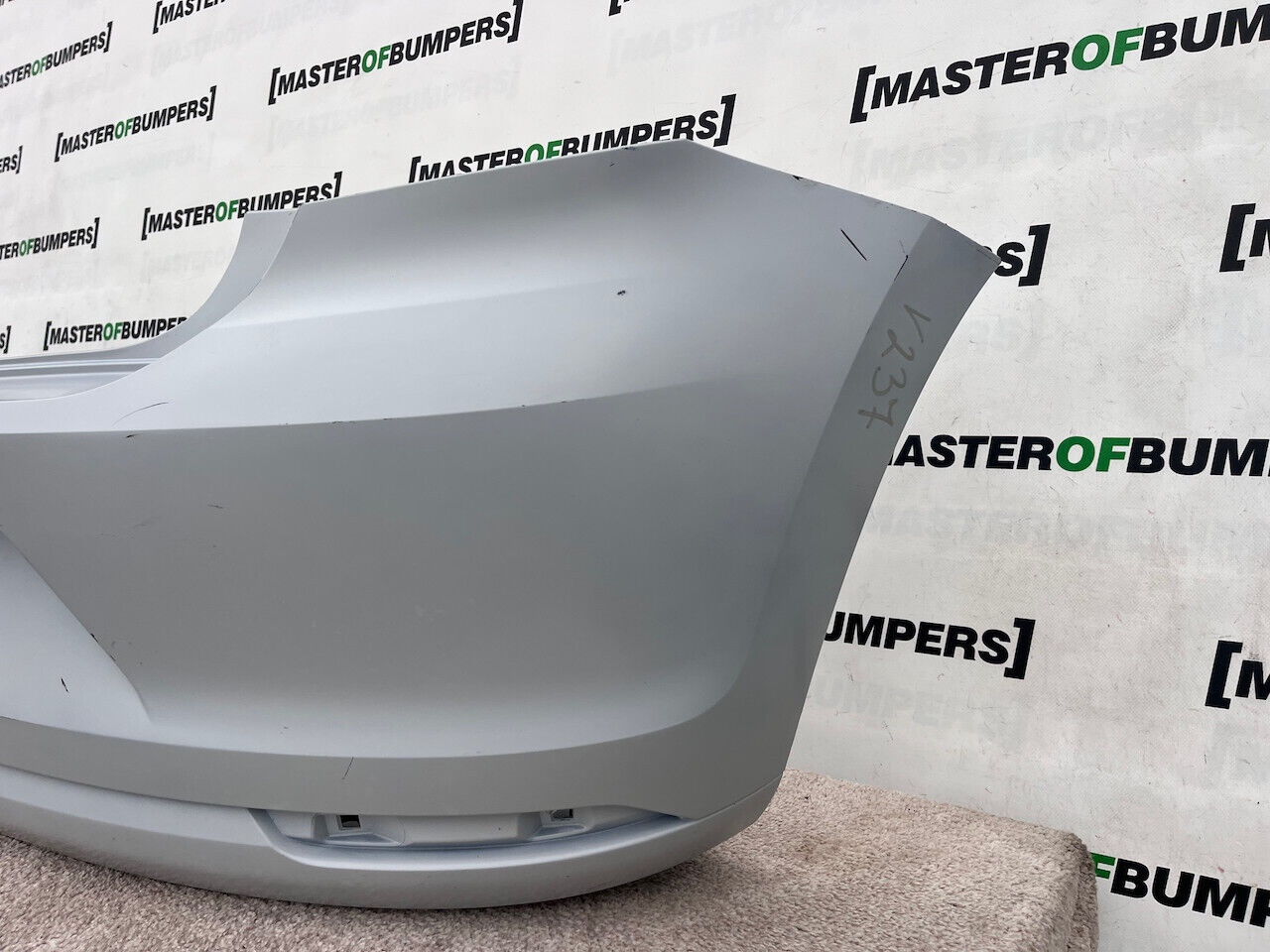 VW Polo Se Comfort Mk5 Lift 2014-2017 Rear Bumper Primer No Pdc Genuine [v237]