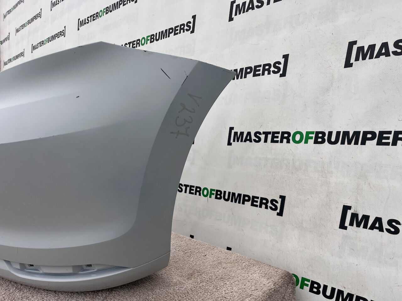 VW Polo Se Comfort Mk5 Lift 2014-2017 Rear Bumper Primer No Pdc Genuine [v237]