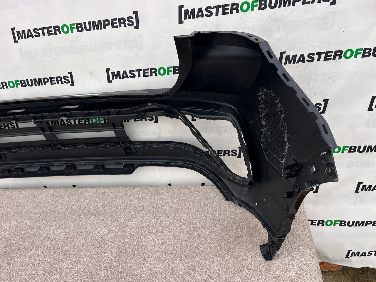 VW T-roc T Roc R Lift 2022-on Rear Bumper Black 6 Pdc Genuine [v240]