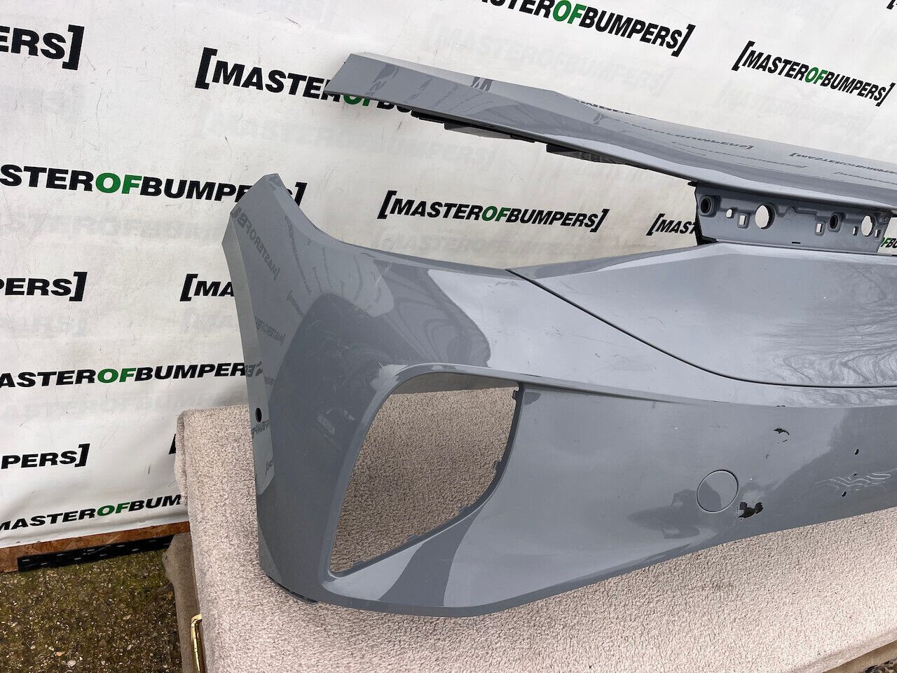 VW Id4 Id.4 Life Max 2021-on Front Bumper Grey 6 Pdc Genuine [v247]