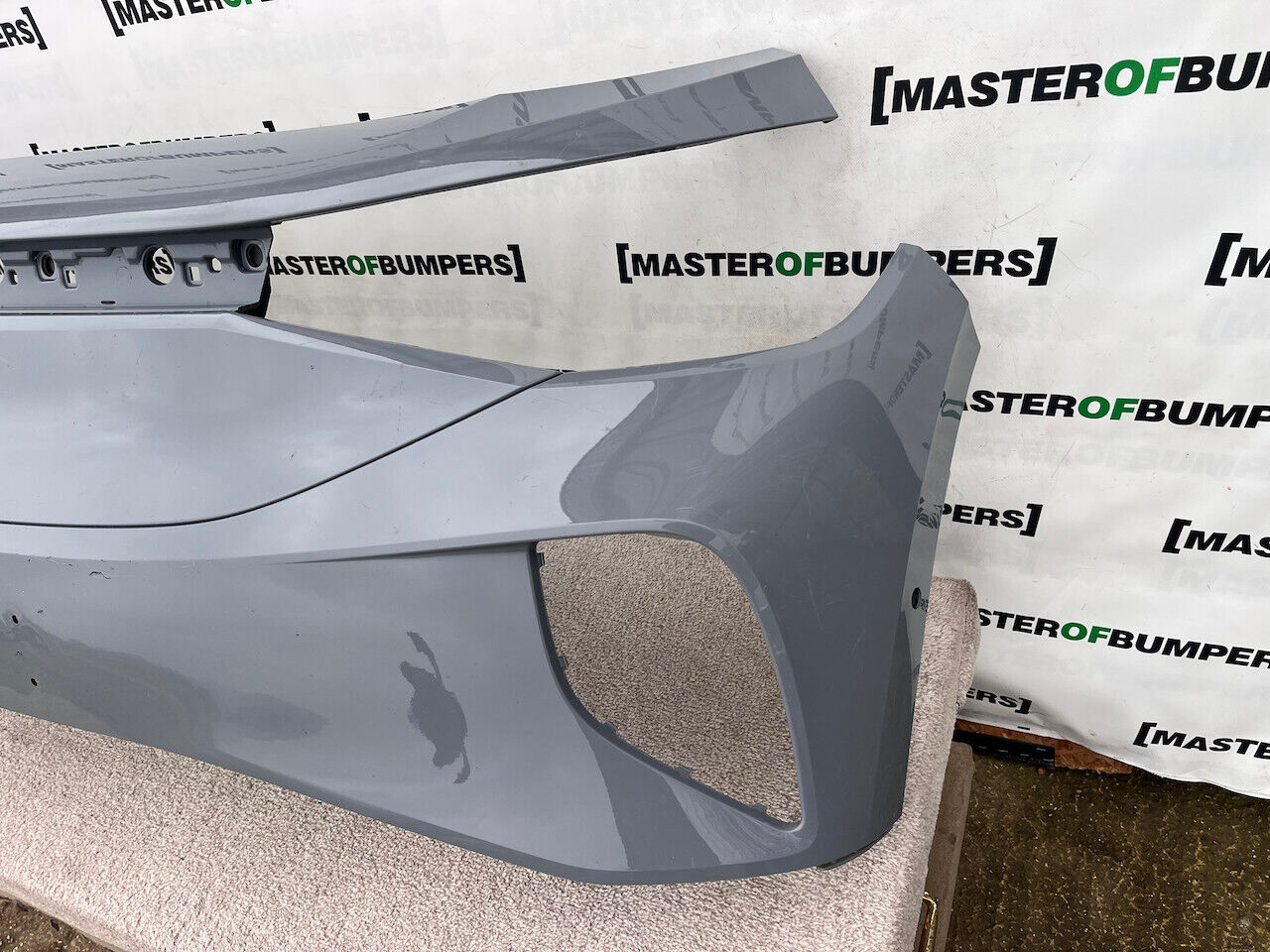 VW Id4 Id.4 Life Max 2021-on Front Bumper Grey 6 Pdc Genuine [v247]