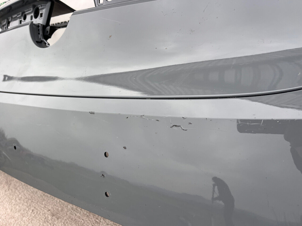 VW Id4 Id.4 Life Max 2021-on Front Bumper Grey 6 Pdc Genuine [v247]