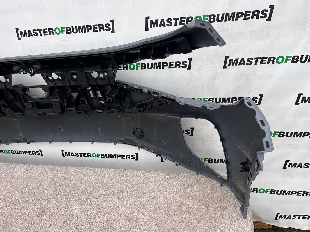 VW Id4 Id.4 Life Max 2021-on Front Bumper Grey 6 Pdc Genuine [v247]