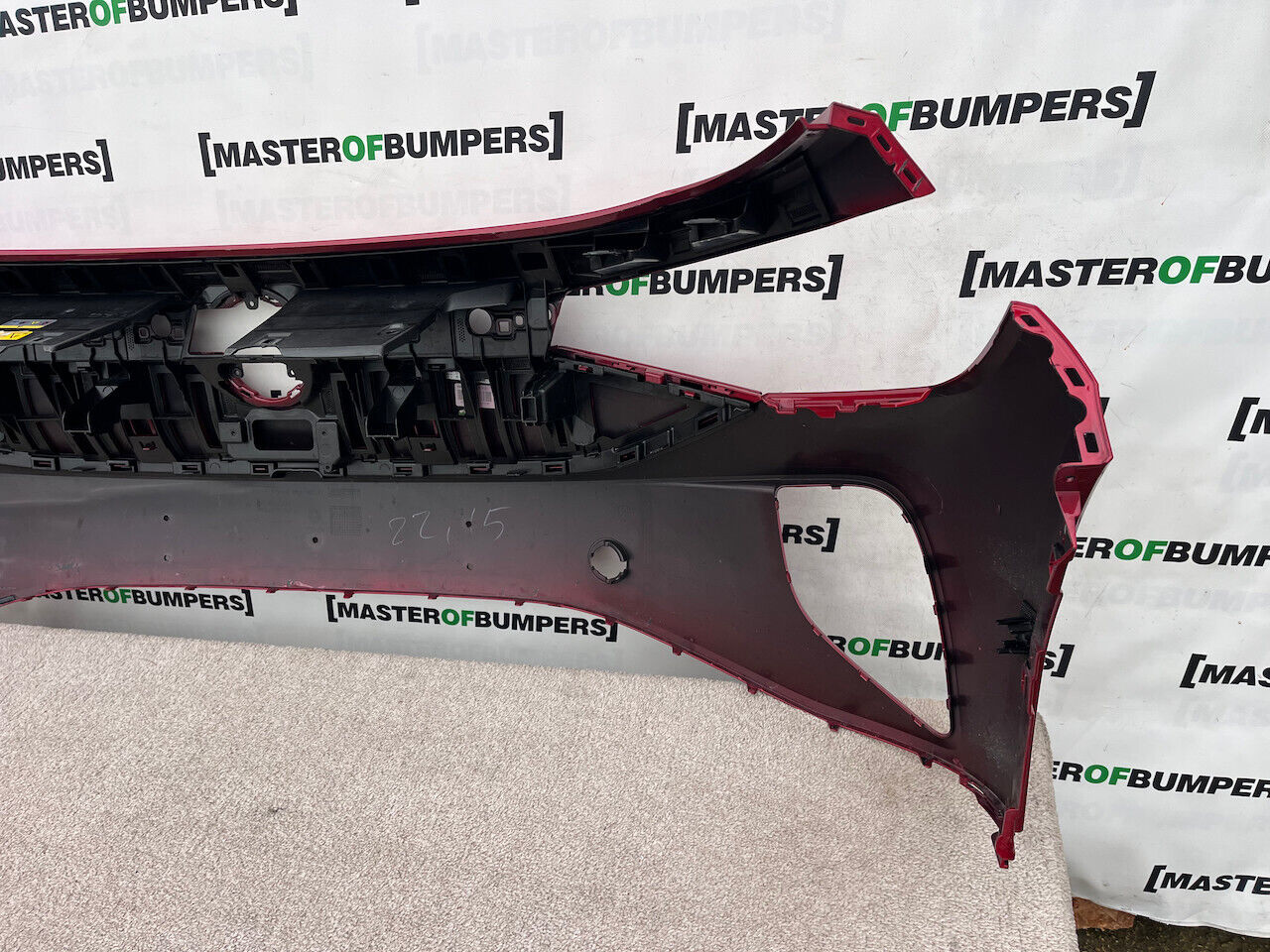 VW Id4 Id.4 Life Max 2021-on Front Bumper Red 6 Pdc Genuine [v250]