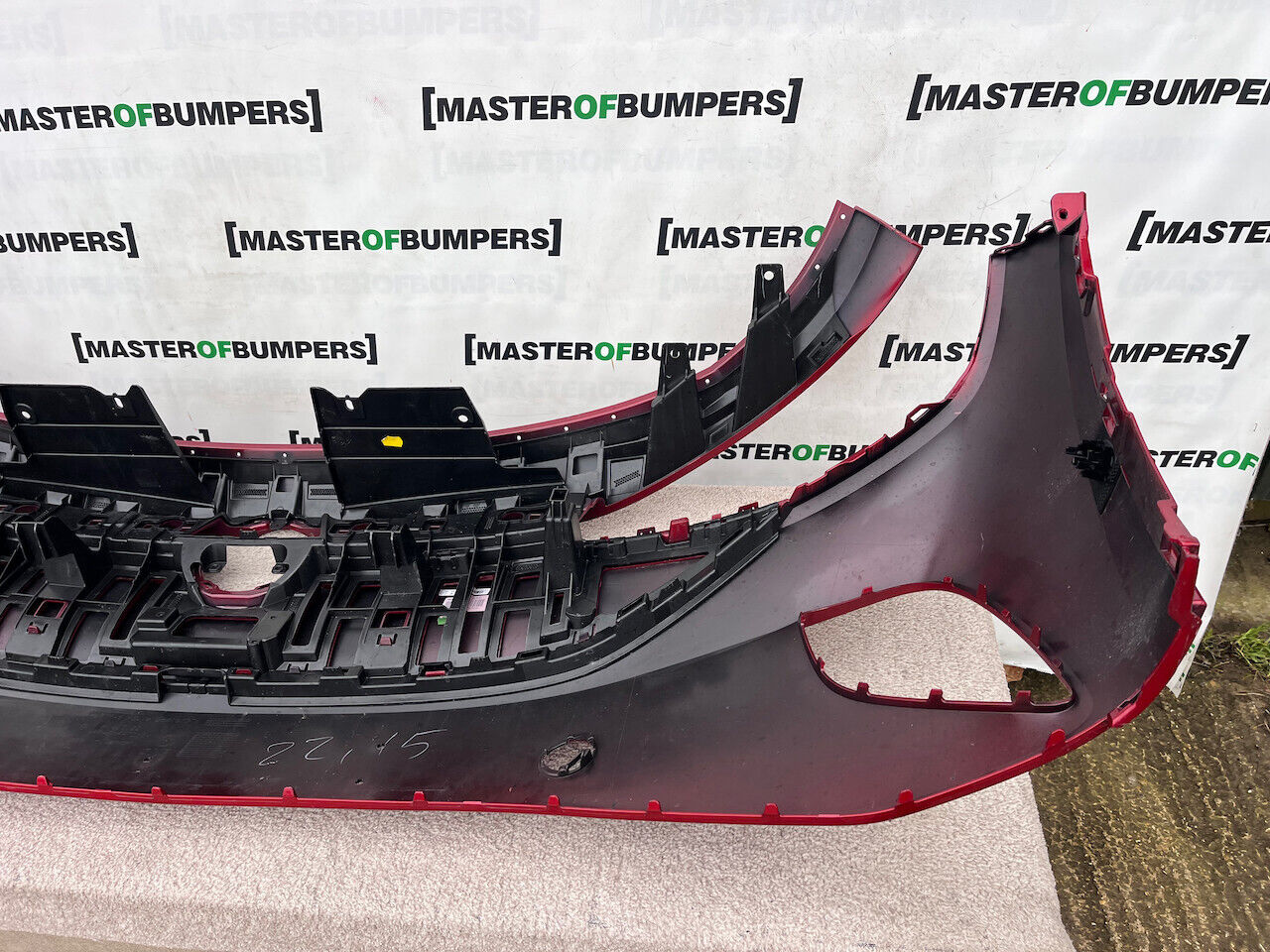 VW Id4 Id.4 Life Max 2021-on Front Bumper Red 6 Pdc Genuine [v250]