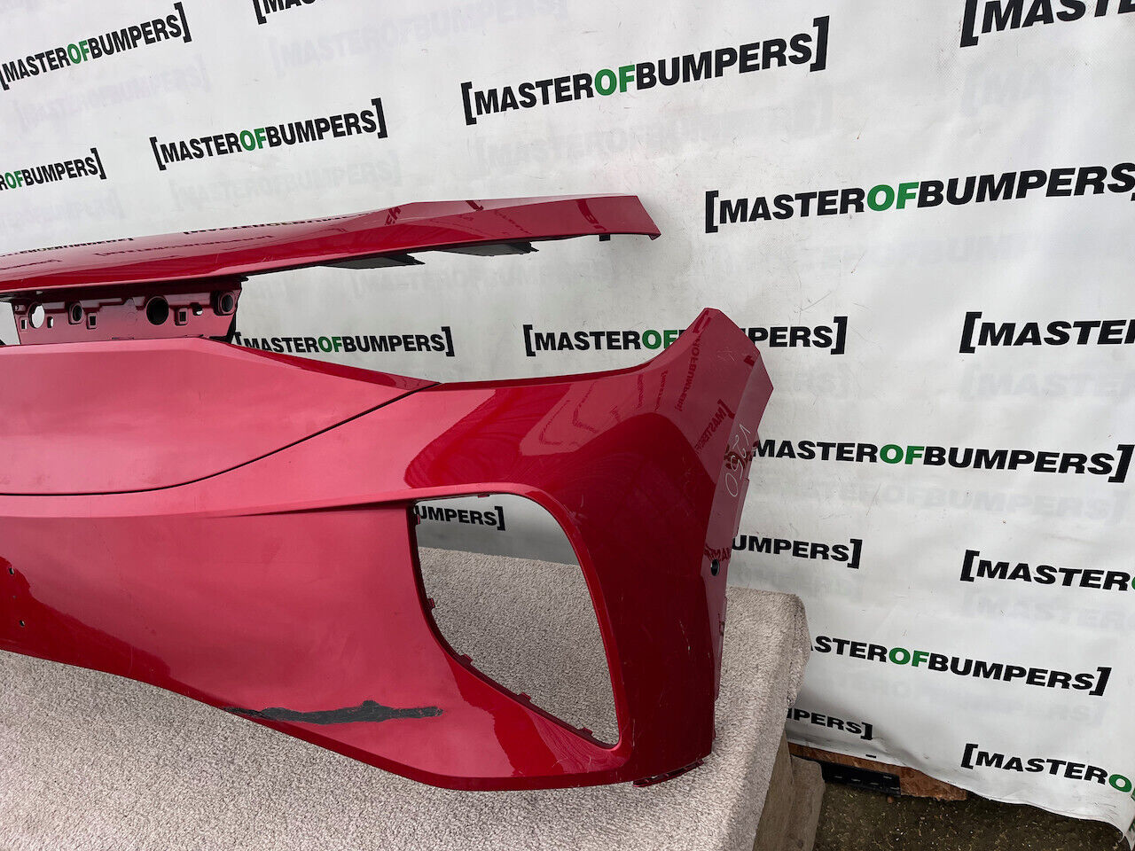 VW Id4 Id.4 Life Max 2021-on Front Bumper Red 6 Pdc Genuine [v250]