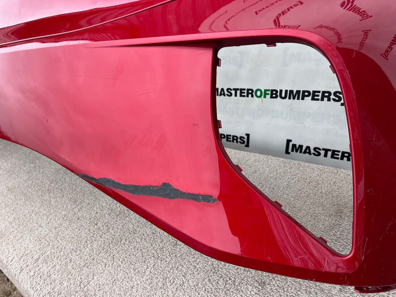 VW Id4 Id.4 Life Max 2021-on Front Bumper Red 6 Pdc Genuine [v250]