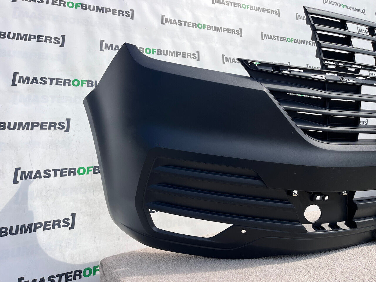 VW Transporter Van T6 Lift T6.1 2020-2023 Front Bumper Textured Genuine [v272]