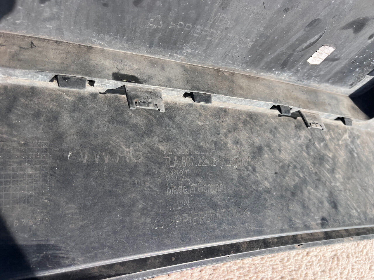 VW Transporter Caravelle T6.1 Lift 2020-2024 Front Bumper 6 Pdc Genuine [v273]