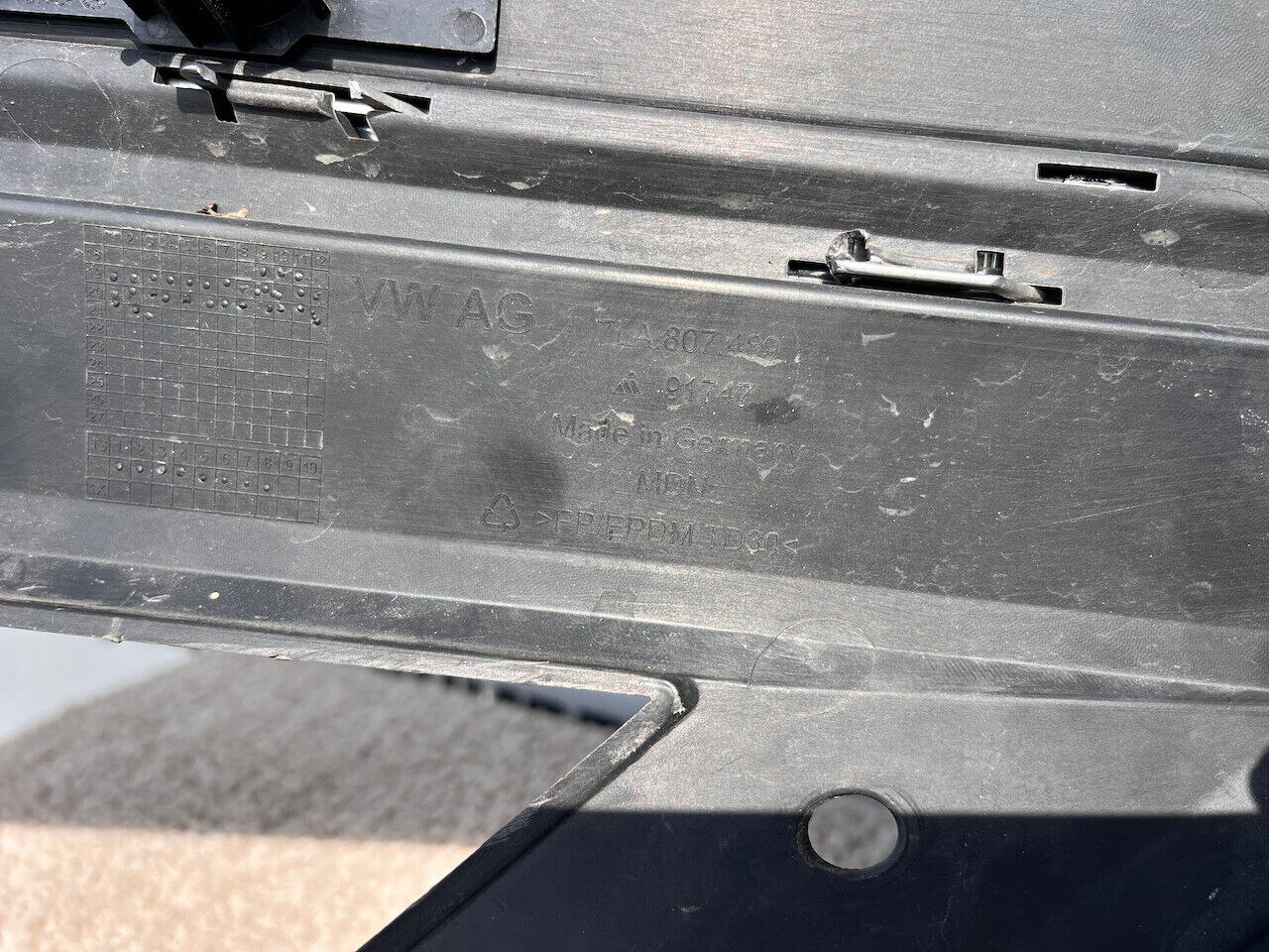 VW Transporter Caravelle T6.1 Lift 2020-2024 Front Bumper 6 Pdc Genuine [v273]