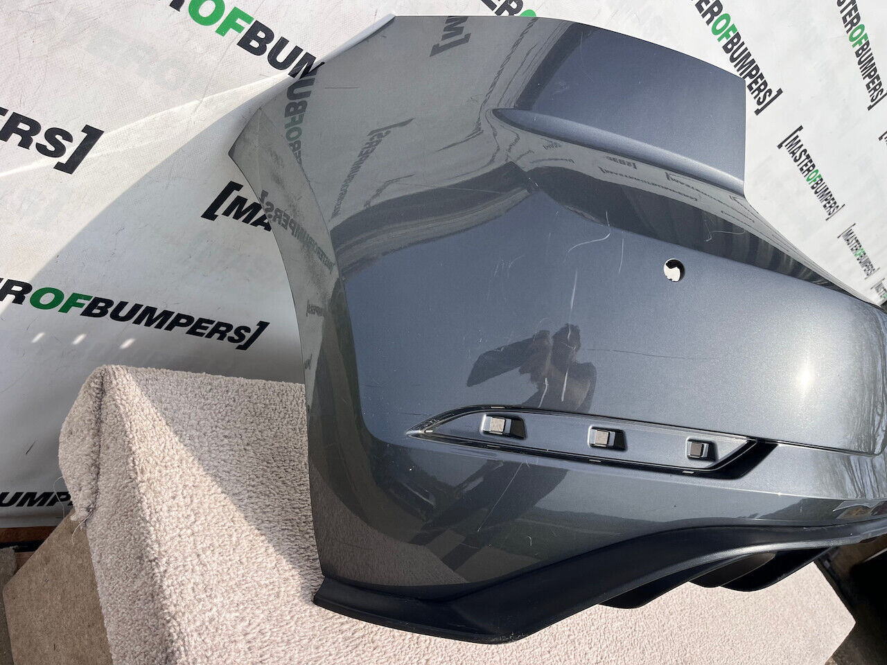 VW Golf Gti Gtd Mk7.5 Lift Hatchback 2017-2019 Rear Bumper 4 Pdc Genuine [v279]