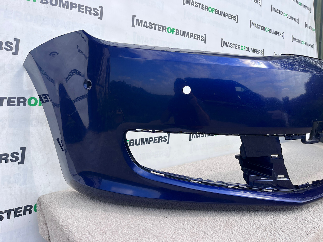 VW Sharan Sel Highline Mk2 Mpv 2011-2021 Front Bumper 4 Pdc Genuine [v284]