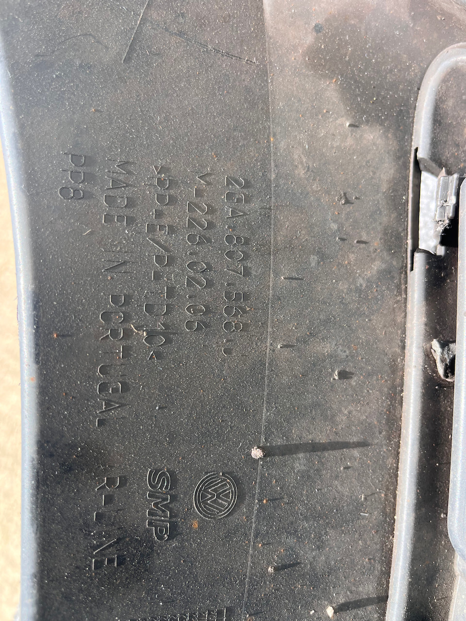 VW T-roc T Roc R Lift Suv 2022-on Rear Bumper 6 Pdc Genuine [v297]