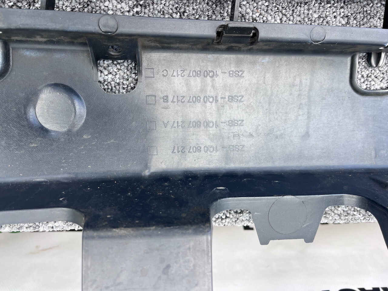 VW Eos Sport Convertible 2006-2009 Front Bumper No Pdc No Jets Genuine [v12]