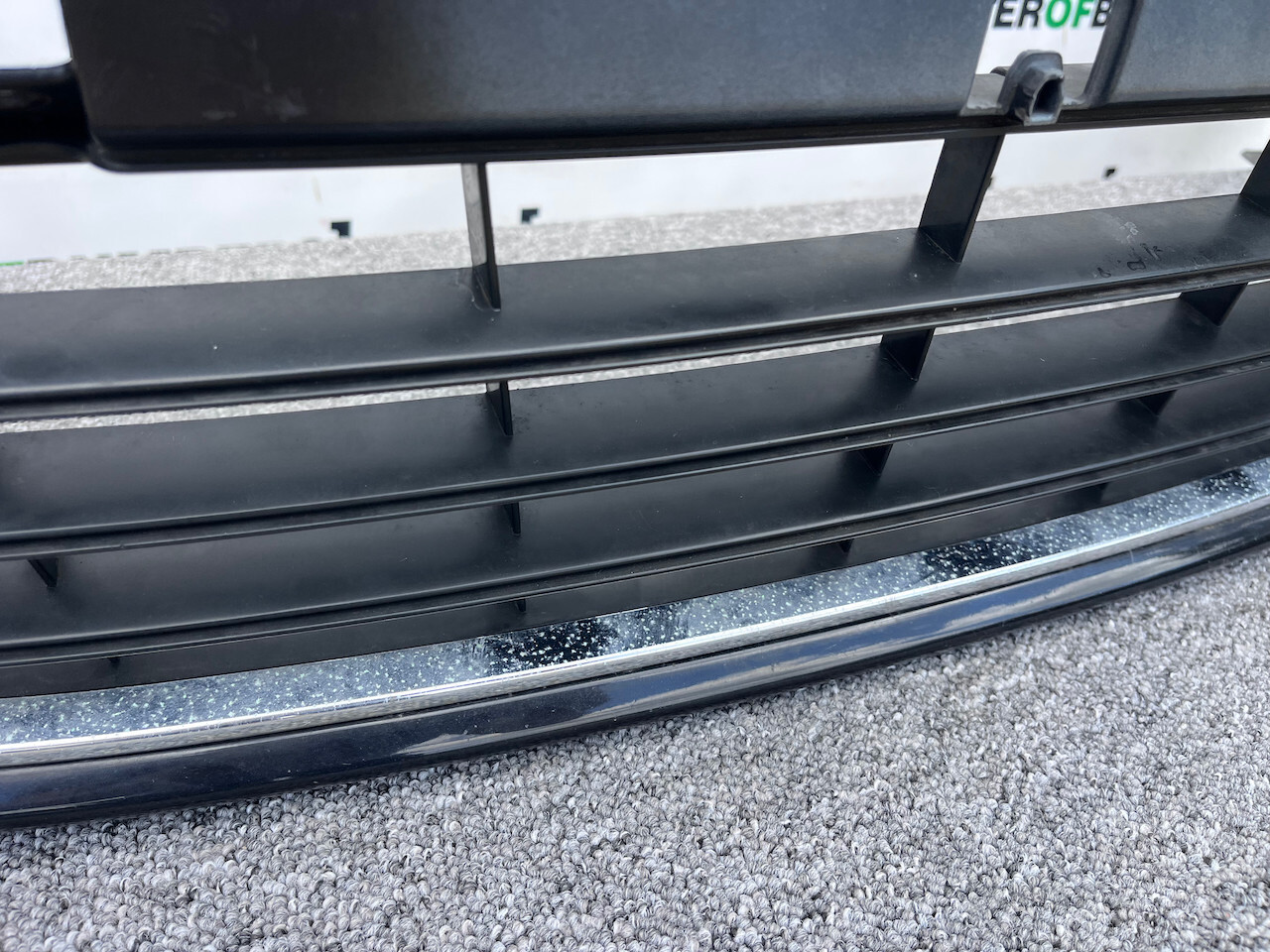 VW Eos Sport Convertible 2006-2009 Front Bumper No Pdc No Jets Genuine [v12]