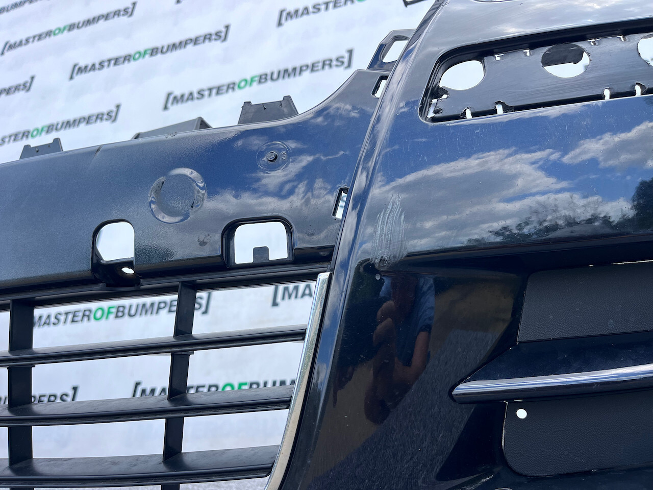 VW Eos Sport Convertible 2006-2009 Front Bumper No Pdc No Jets Genuine [v12]