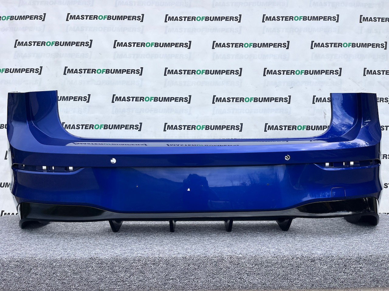 VW Golf R 'r' Mk8 Hatchback 2021-2025 Rear Bumper 6 Pdc Genuine [v341]