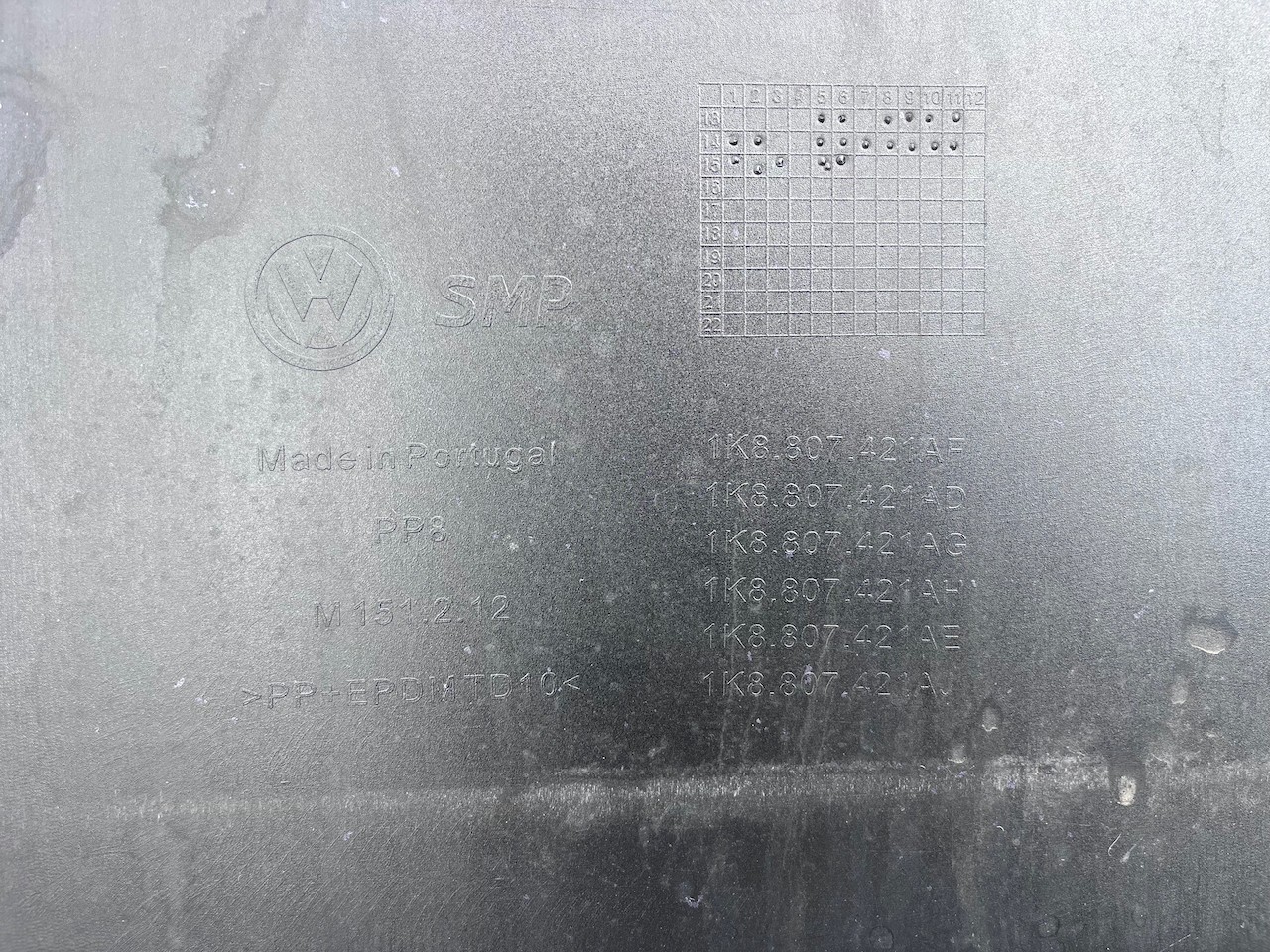 VW Scirocco R R-line Hatchback Lift 2014-2018 Rear Bumper 4 Pdc Genuine [h337]