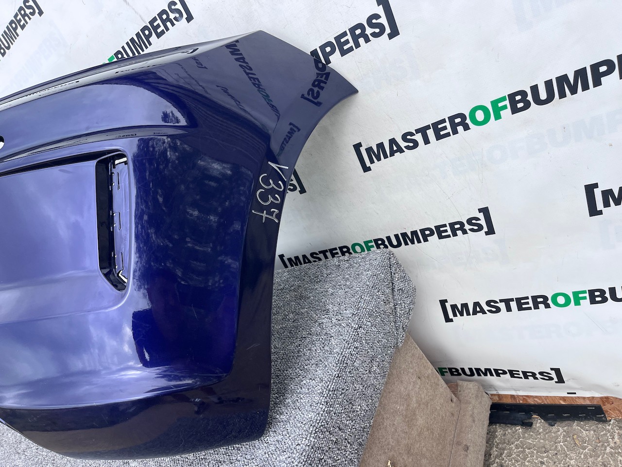 VW Scirocco R R-line Hatchback Lift 2014-2018 Rear Bumper 4 Pdc Genuine [h337]