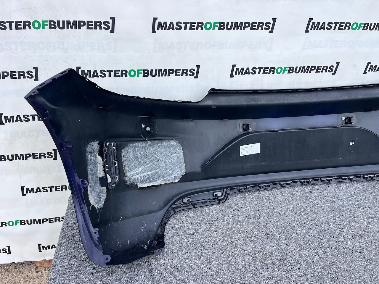 VW Scirocco R R-line Hatchback Lift 2014-2018 Rear Bumper 4 Pdc Genuine [h337]