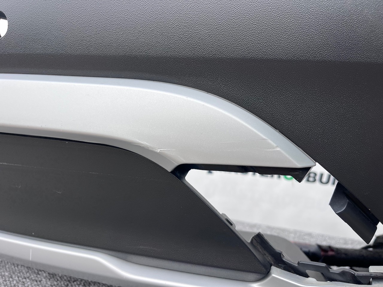 VW T-cross Tcross Se Suv 2019-2023 Rear Bumper Black 4 Pdc Genuine [v354]