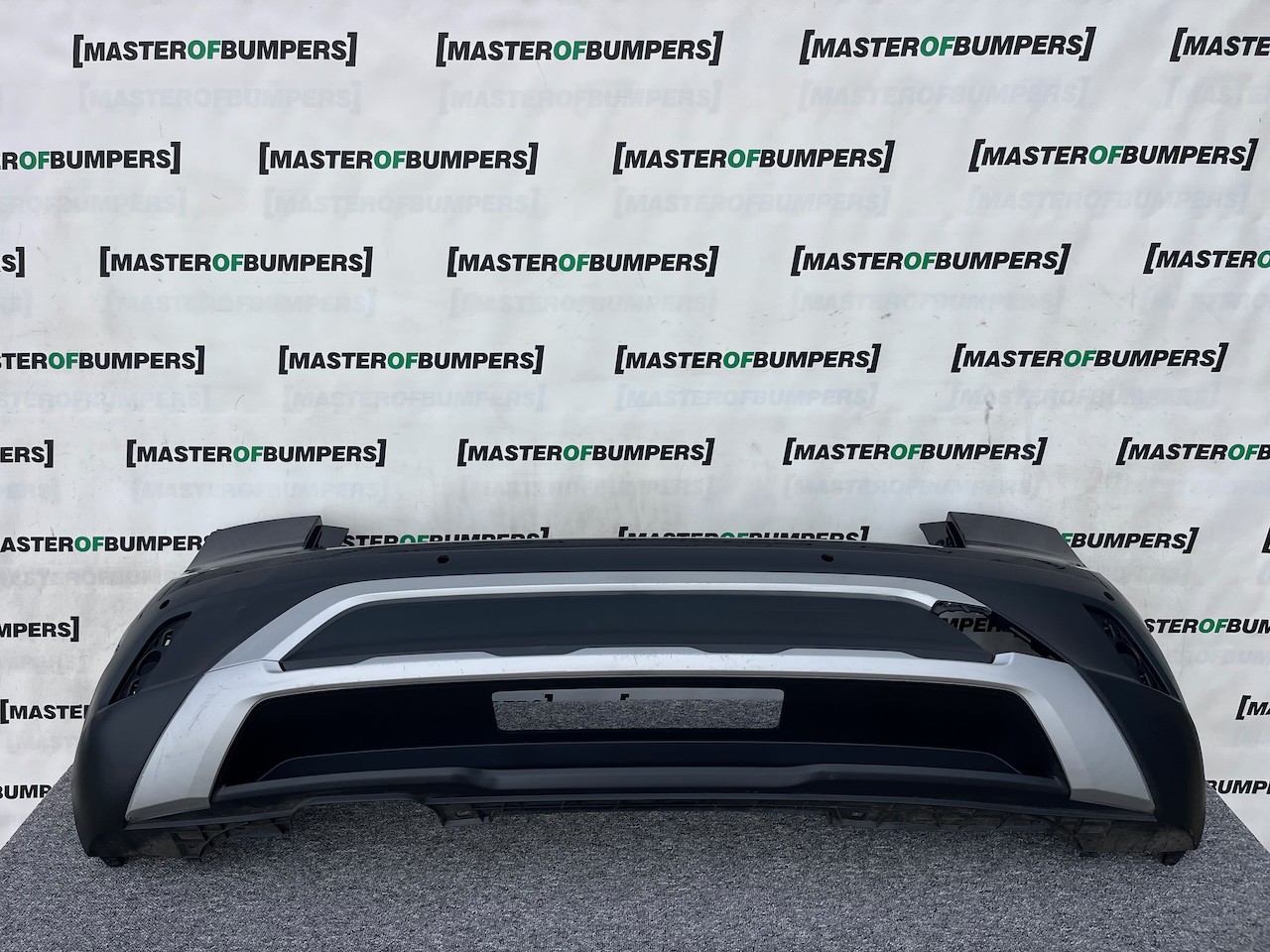 VW T-cross Tcross Se Suv 2019-2023 Rear Bumper Black 4 Pdc Genuine [v354]