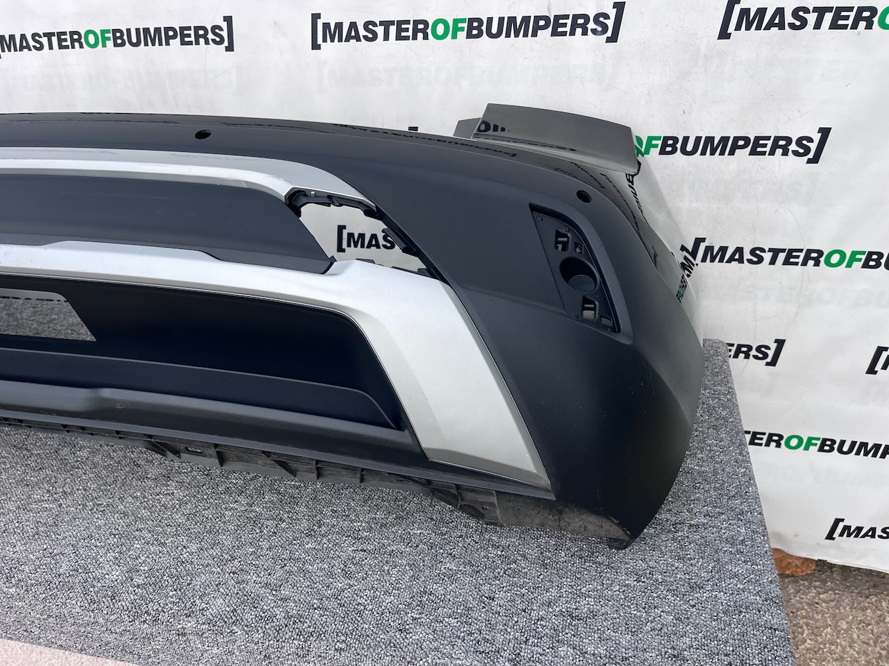 VW T-cross Tcross Se Suv 2019-2023 Rear Bumper Black 4 Pdc Genuine [v354]