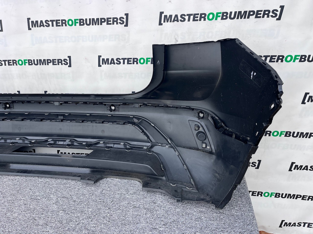 VW T-cross Tcross Se Suv 2019-2023 Rear Bumper Black 4 Pdc Genuine [v354]