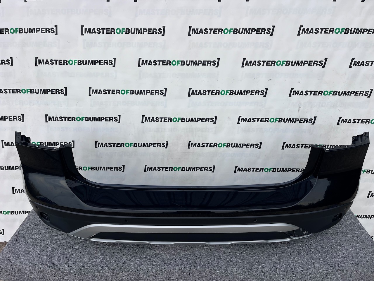 VW T-cross Tcross Se Suv 2019-2023 Rear Bumper Black 4 Pdc Genuine [v354]