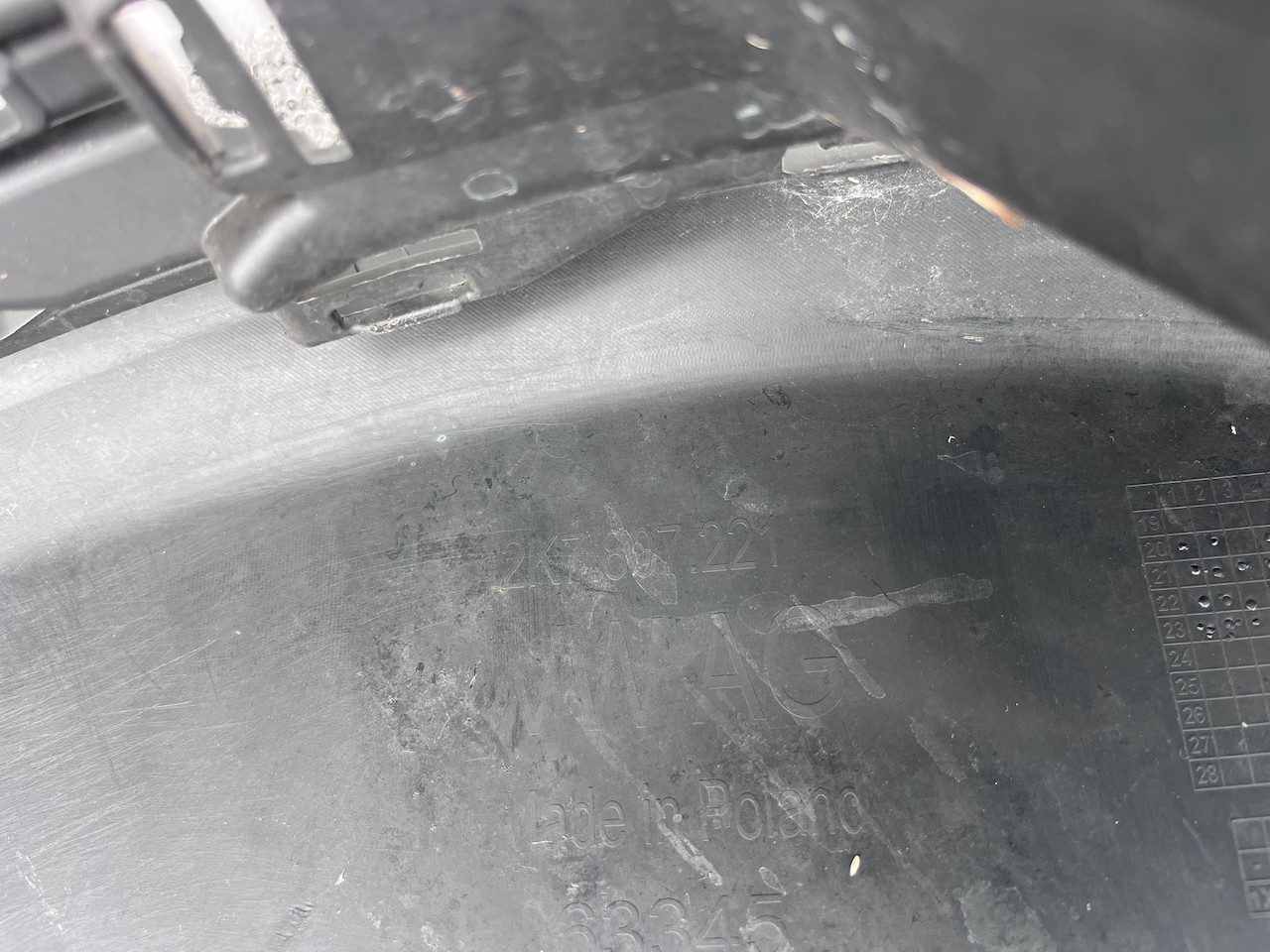 VW Caddy Commerce Swb Lwb Van Cargo 2020-2024 Front Bumper Genuine [v400]