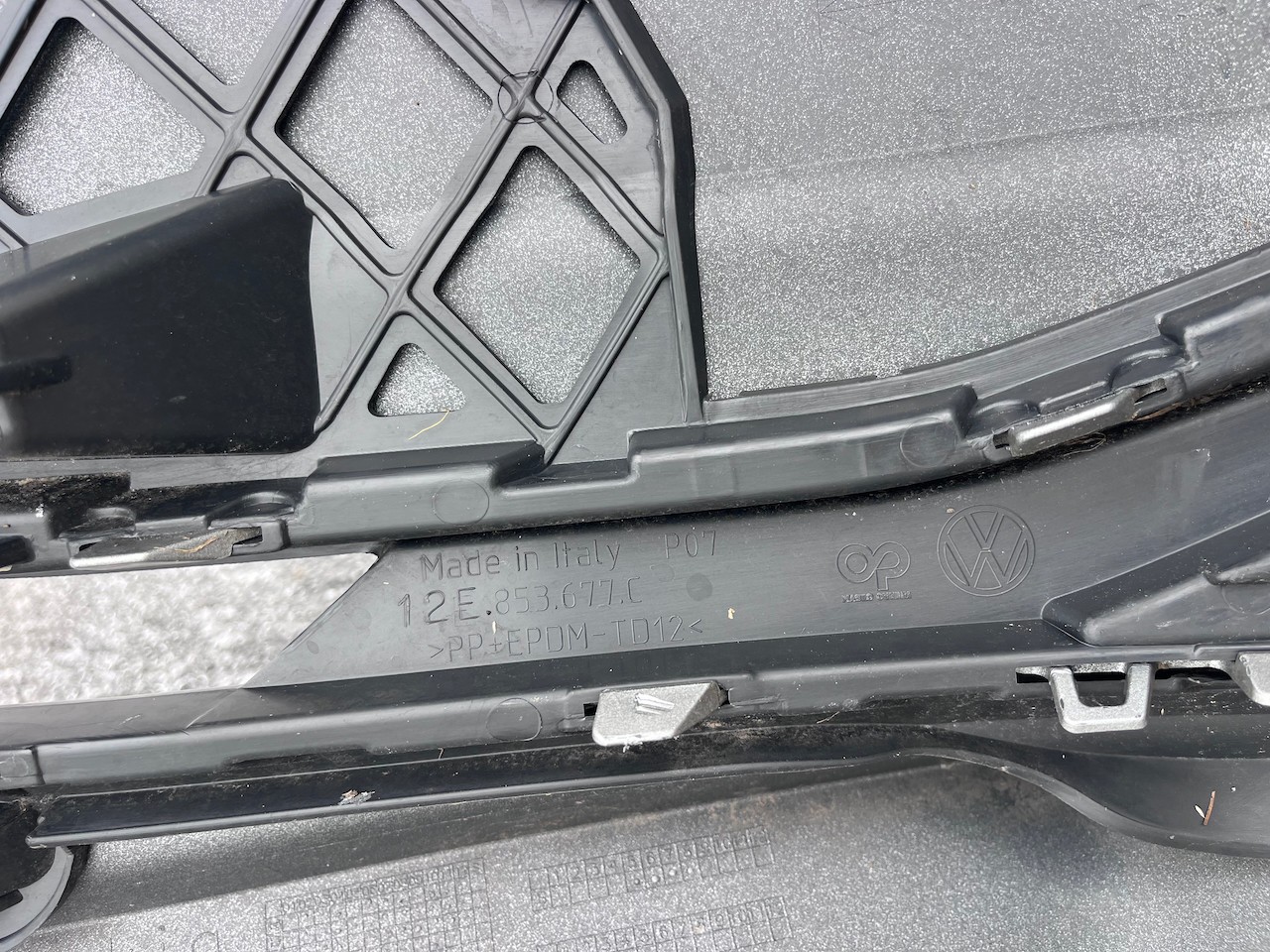 VW E-up! Hatchback 2020-2023 Front Bumper Genuine [v415]