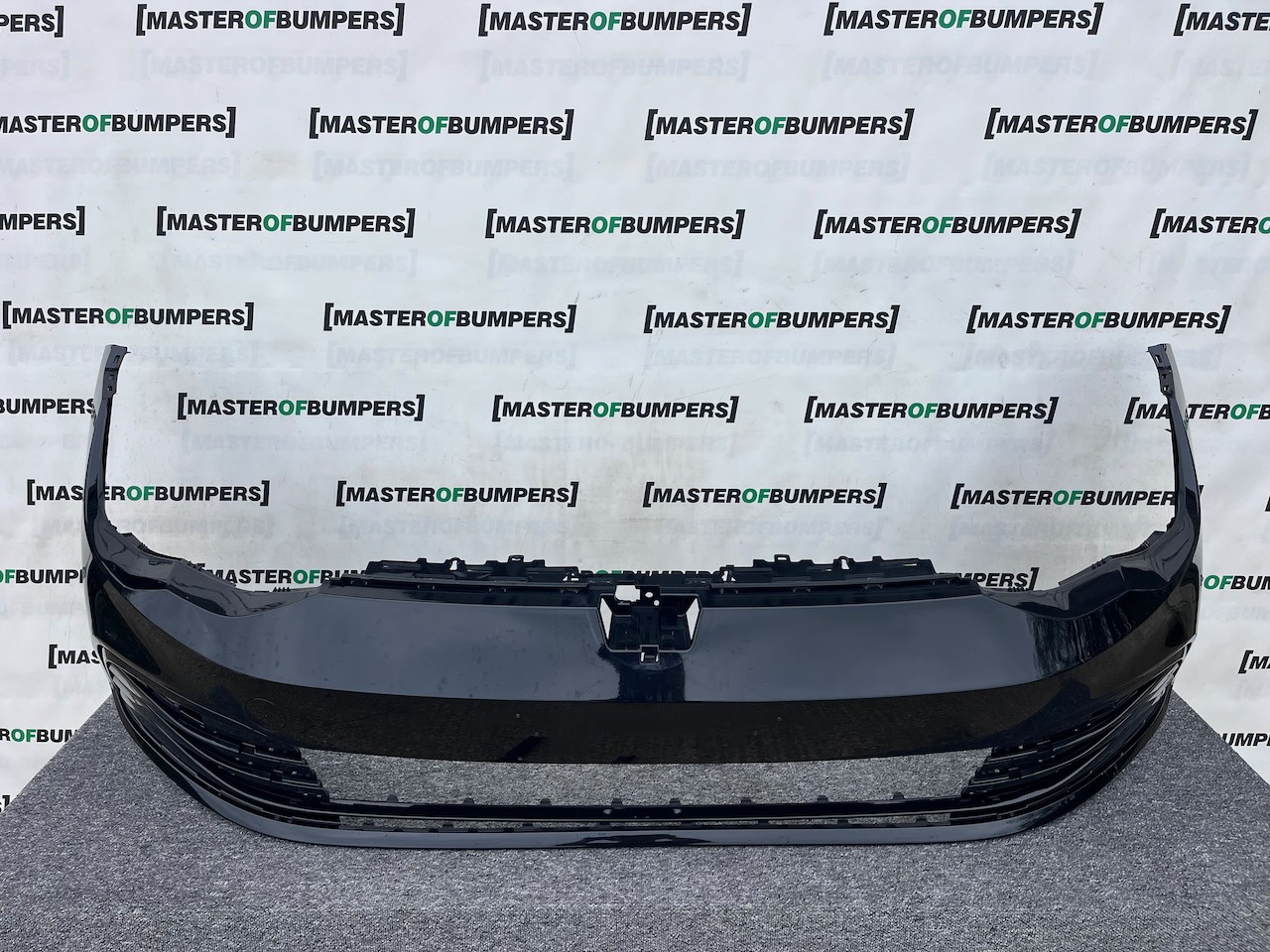 VW Golf Life Se Mk8 Hatchback 2020-2024 Front Bumper Black Genuine [v425]