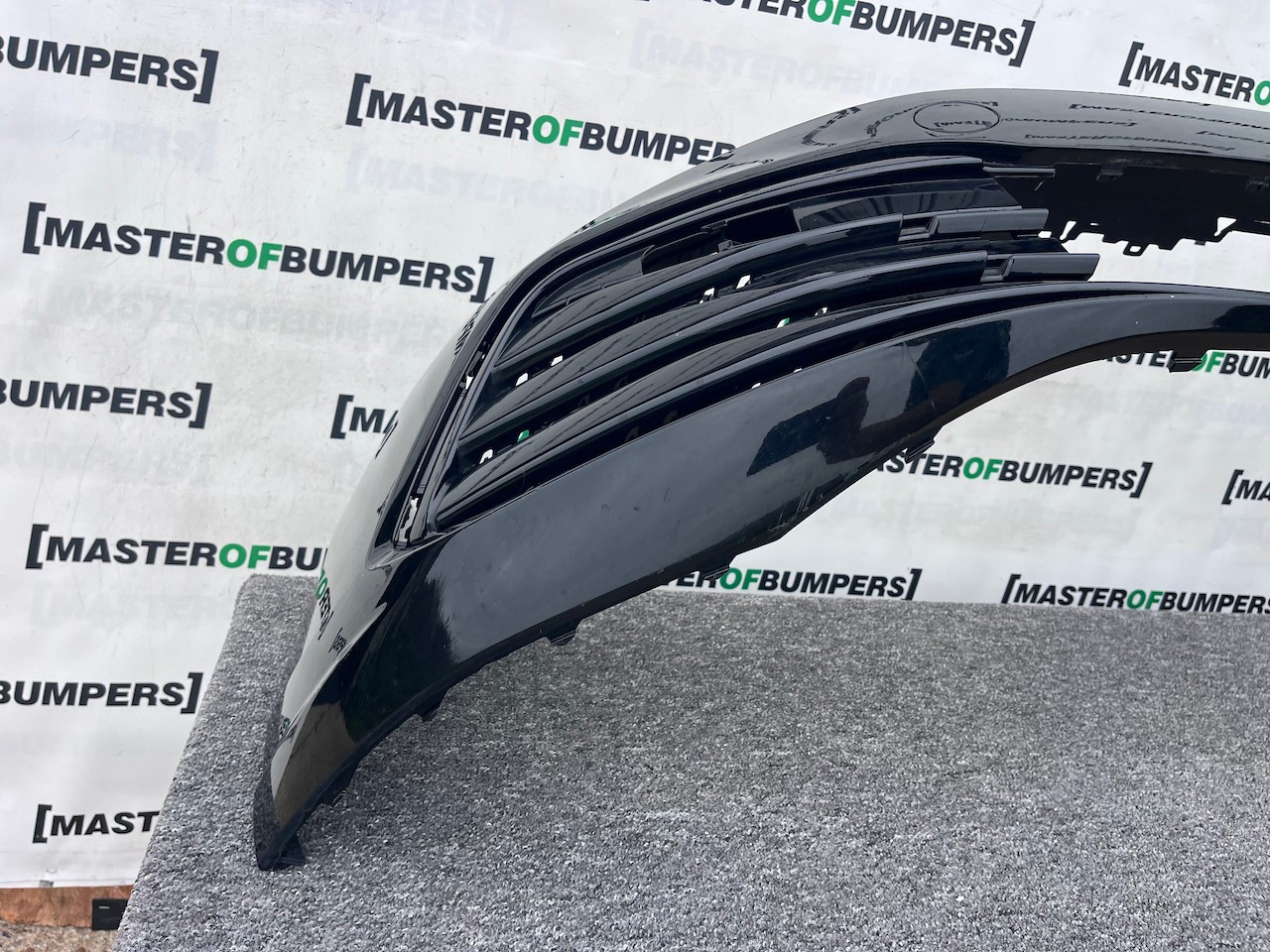 VW Golf Life Se Mk8 Hatchback 2020-2024 Front Bumper Black Genuine [v425]