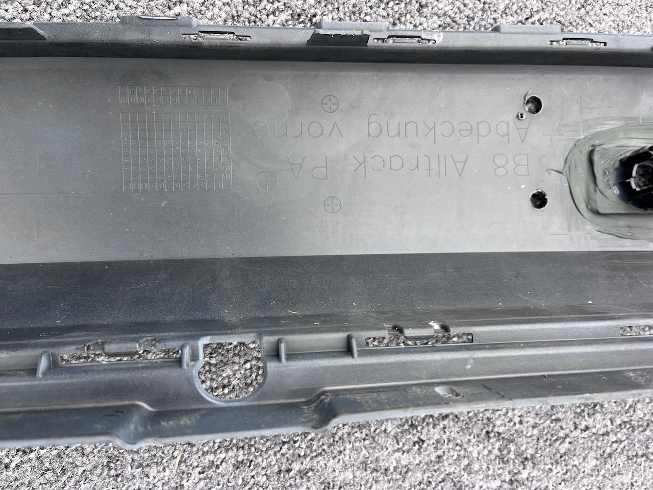 VW Passat Alltrack B8 Lift Estate 2021-2024 Front Bumper Pdc Genuine [v402]