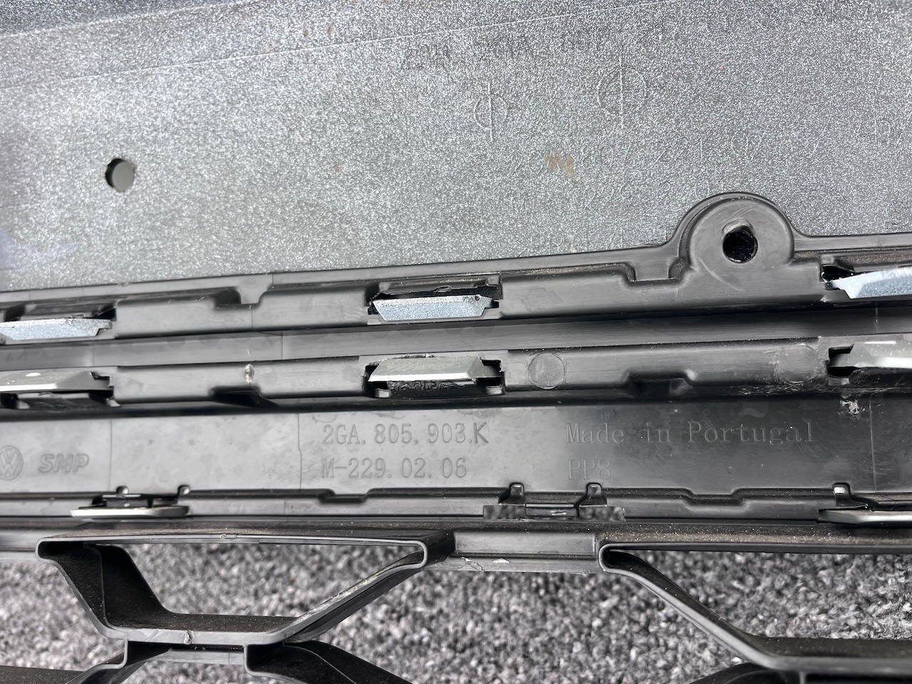 VW T-roc Troc Tfsi Evo Life Style 2022-2025 Front Bumper 6 Pdc Genuine [v16]