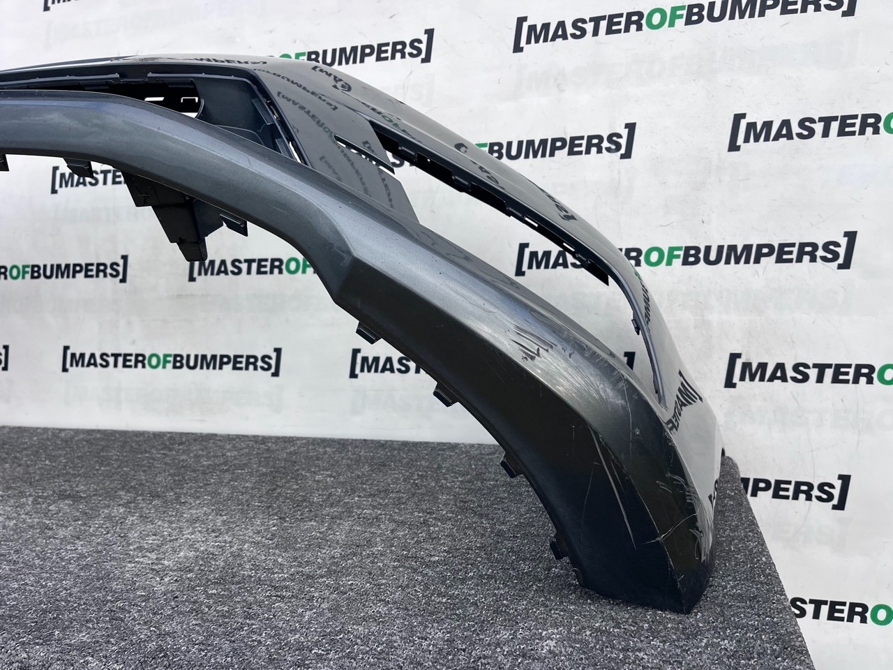 VW Caddy Passenger Short Maxi 2015-19 Front Bumper No Pdc No Jets Genuine [v468]