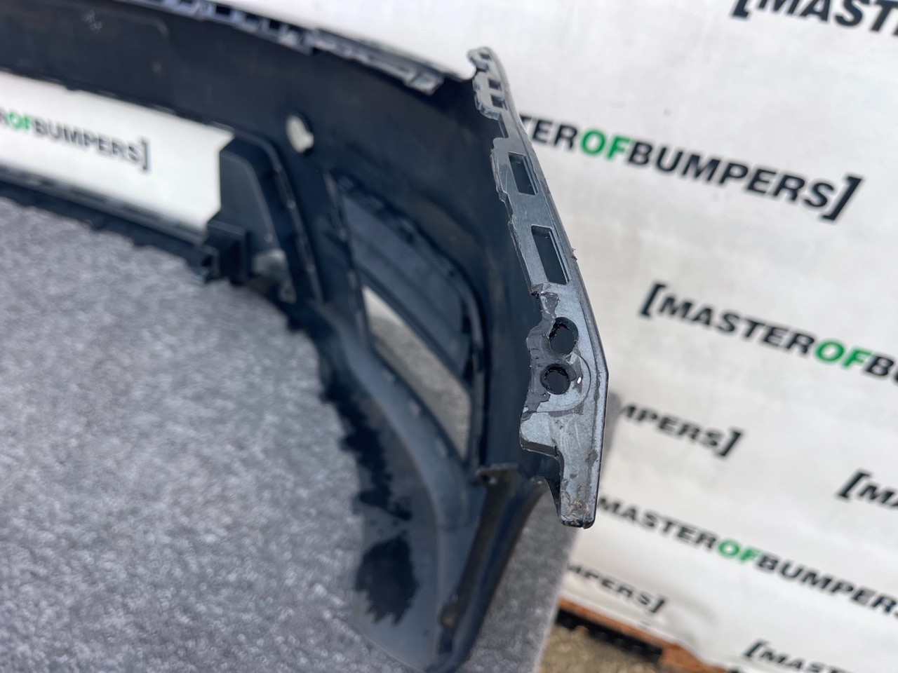 VW Caddy Passenger Short Maxi 2015-19 Front Bumper No Pdc No Jets Genuine [v468]