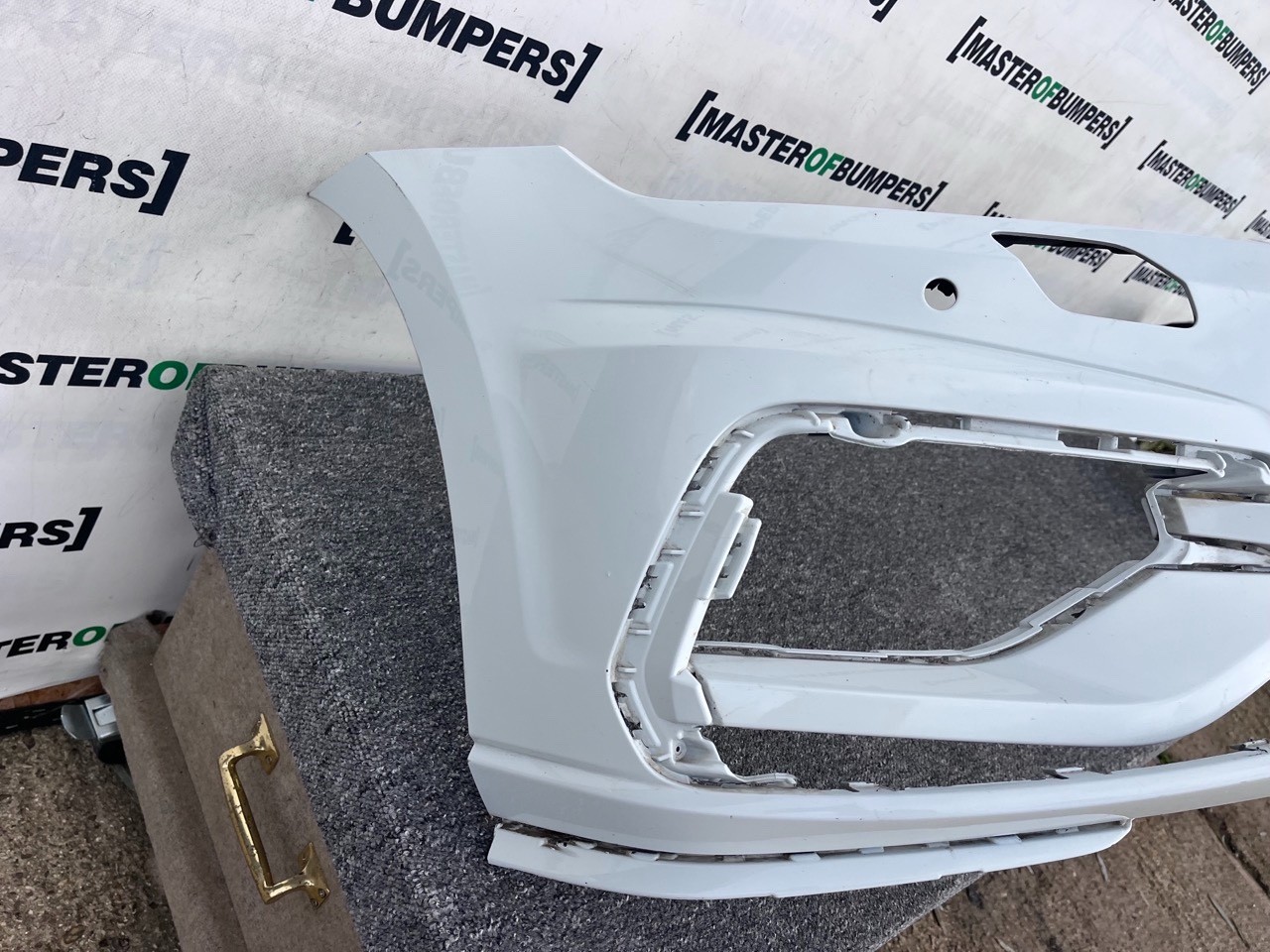 VW Golf R Mk7.5 Hatchback Esta 2017-2019 Front Bumper 4 Pdc +jets Genuine [v470]